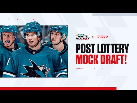 Craig Button's post lottery NHL mock draft