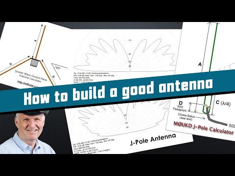 #368 How to build performing antennas for LoRa, WiFi, 433MHz, Airplanes etc.(NanoVNA, MMANA-GAL)