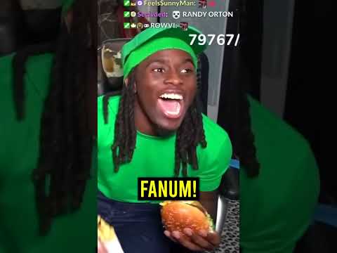 Fanum Takes John Cena & Kai Cenat Big Macs 🍔😂