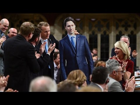 Tories bring Trudeau cardboard cutout to House of Commons