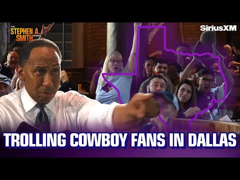 I'm in Dallas to troll Cowboys fans to their face!