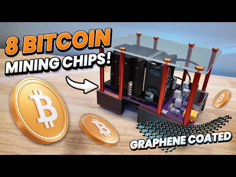 8 Bitcoin Mining Chips - FORKED BITAXE - Zyber8G Review