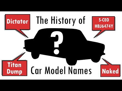 Name Game: The History of Car Model Names