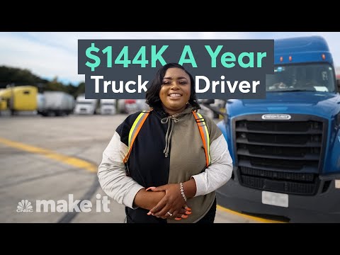 I Bring In $144K A Year Driving Trucks | On The Job
