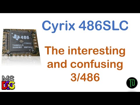 Cyrix 486SLC - Checking out an interesting and confusing CPU family from 1993