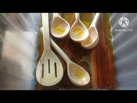 делаю деревянные ложки без резцов