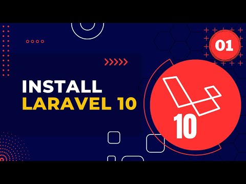 Laravel 10 Full Course |  #01 Install Laravel 10