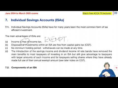 Chapter 3 Property Income and Investments – Individuals part 3 -  ACCA TX-UK Taxation (FA 2023)