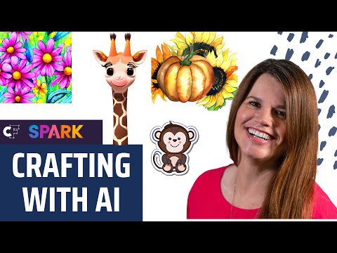 Creative Fabria's CF Spark: Transforming Crafting with AI | How to use AI  for your craft projects.