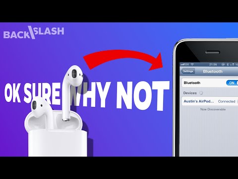 Yes, you can use AirPods with the iPhone 3GS (Natively!)