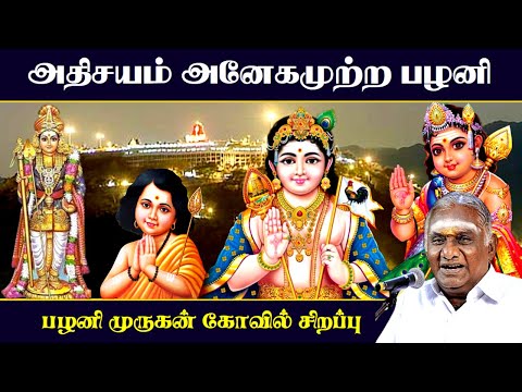 அதிசயம் அனேகமுற்ற பழனி | பழனி முருகன் கோவில் சிறப்பு | Palani | Murugan | So So Meenakshi Sundaram |