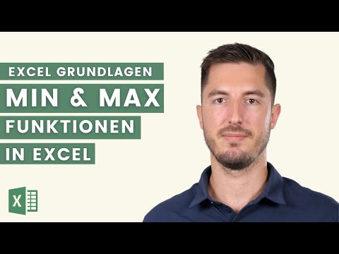 Die MIN & MAX Funktionen erklärt mit Beispielen | Excel Grundlagen Tutorial