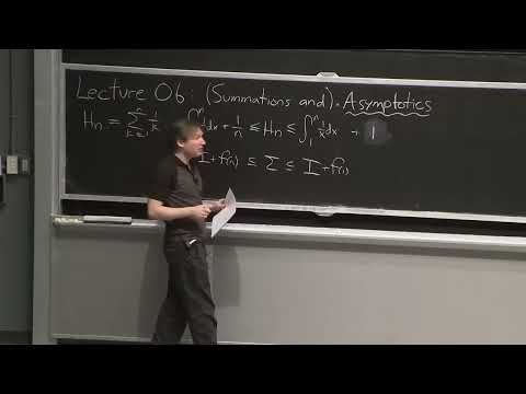 Lecture 6: Asymptotics