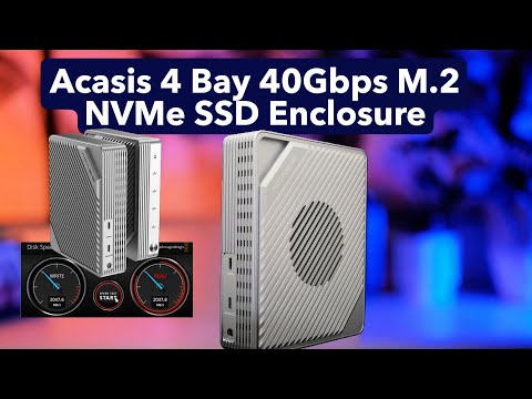 My New Editing Setup Weapon: Acasis 40Gbps 4-Bay NVMe Enclosure