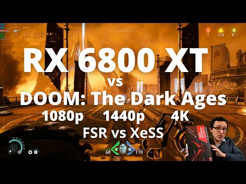Can AMD handle an RT mandatory game?! RX 6800 XT vs DOOM: The Dark Ages