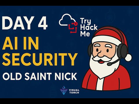 TryHackMe Advent of Cyber 2025 Day 4 | Visual Torch Live Stream