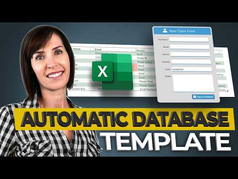 The Automated Database in Excel You’ll Actually Use (Free Template)