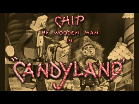 Chip in "Candyland" (1929) Animated Stop-Motion Short | 16mm Film Scan