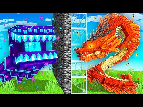 I Cheated with OP BOSSES in a Mob Battle!