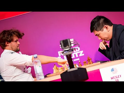 Magnus Vs Wesley So In Rapid Chess