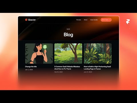 How to add a blog to your Framer website