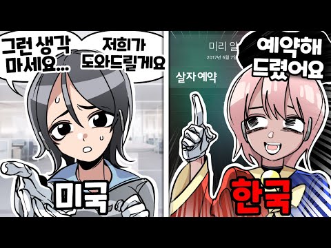 죽는다고 했을때 나라별 Ai의 소름돋는 반응 차이 ㅋㅋㅋ [유머게시판]