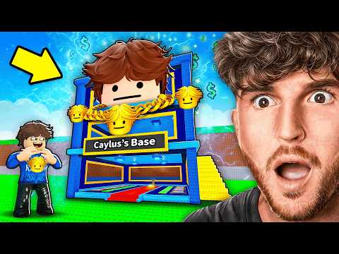 I Surprised Caylus With His OWN Base in Steal a Brainrot!