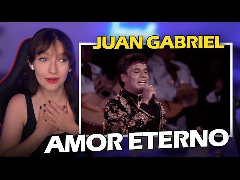 Juan Gabriel - Amor Eterno (Live) | First Time Reaction