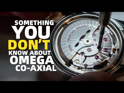 Something you don't know about Omega Co-axial