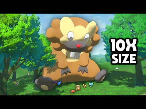 Pokemon but they get Bigger Every Catch