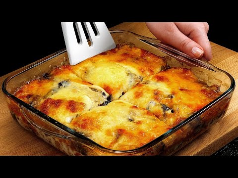 Don't cook eggplant until you see this recipe! Traditional family recipe dinner!