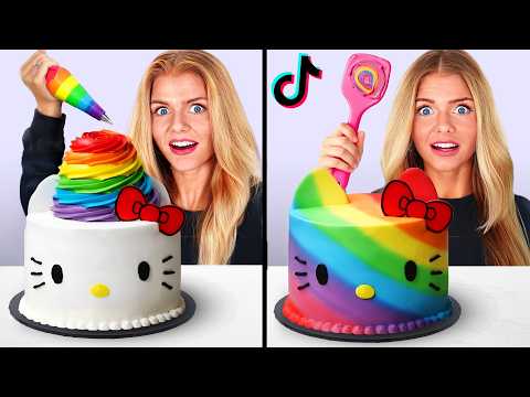 I Recreated SATISFYING Viral TikTok Cake Art