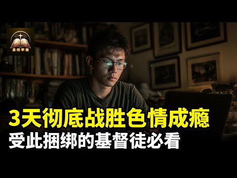 3天彻底战胜色情成瘾，从此戒掉色情内容，受此捆绑的基督徒必看