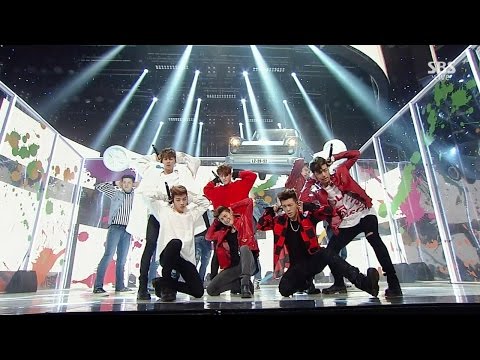 iKON - 덤앤더머(DUMB&DUMBER) + 왜 또(WHAT'S WRONG?) 0103 SBS Inkigayo