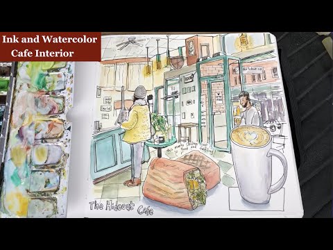 Imperfection Adds Life to Your Sketch? My Cafe Sketching Process