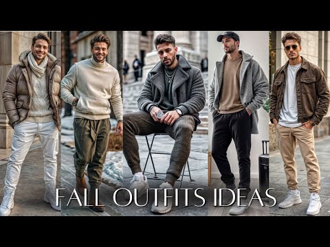 Latest Fall Outfit Ideas For Men | Best Men's Fashion | Winter Outfit Ideas For Men