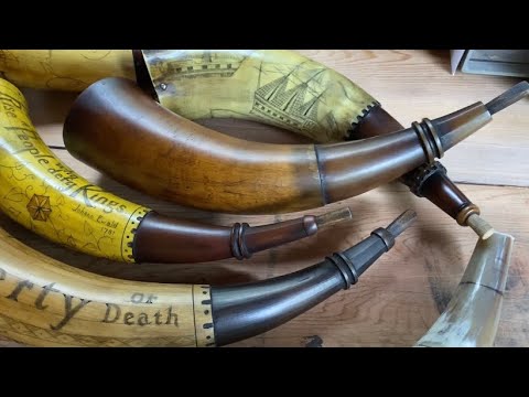 Carving the Throat and Tip of a Traditional Powder Horn