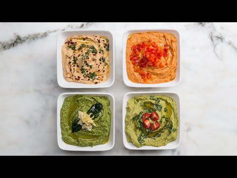 Hummus 4 Ways