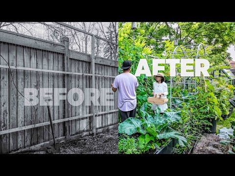 We Built Our Little Produce Aisle and It's Only a Few Steps Away From Our Home