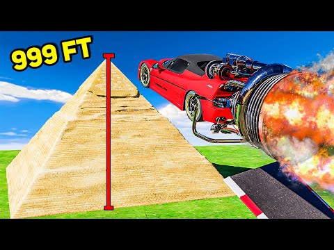 Testing cars vs Wonders of the World in GTA 5