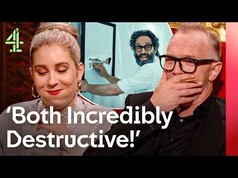 Jason Mantzoukas and Stevie Martin's ‘Absolute CARNAGE’ | Taskmaster Series 19 | Channel 4