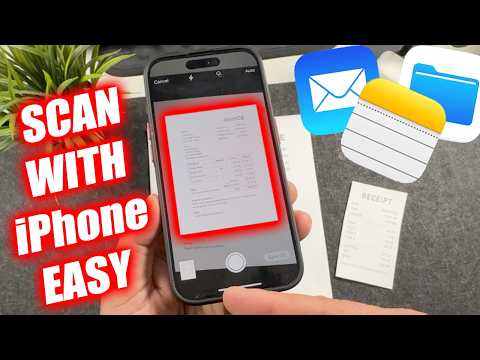 Stop Using Scanner Apps! How To Use Your iPhone to Scan Documents