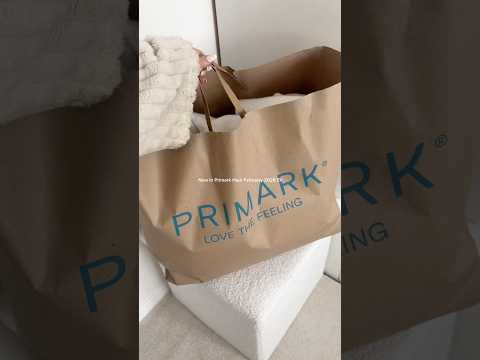 New in Primark Haul February 2026 💌🤍 #primark #primarkhaul #shortsfeed #shorts