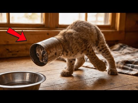 Bobcat Got His Head Stuck in a Can — And Somehow Turned It Into Comedy Gold 😂