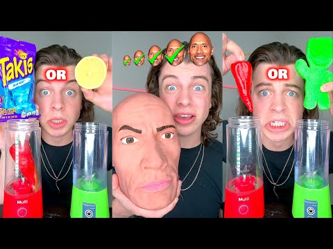 Best Luke Did That Insane Spice Challenges & Mukbangs You Can`t Missβ