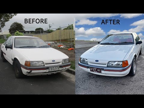 We’re NOT Mechanics… But We Barra Swapped an EA Falcon in a Carport!