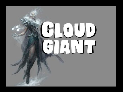 Dungeons and Dragons Lore: Cloud Giant