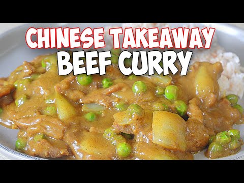Chinese Takeaway Beef Curry - How to make Takeaway Chinese Beef Curry at home