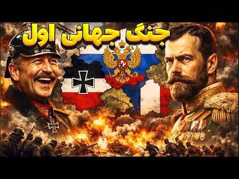 آلمان وارد جنگ جهانی اول شد… تاریخ برای همیشه عوض شد! 🌍🔥 | HOI4