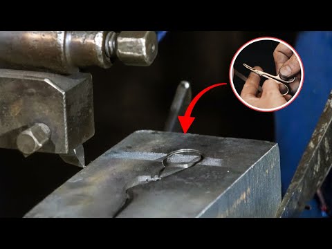 This 140-Year-Old Drop Forge Still Produces Perfect Scissors Every Single Day